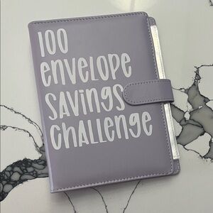 Purple Savings Challenge Binder